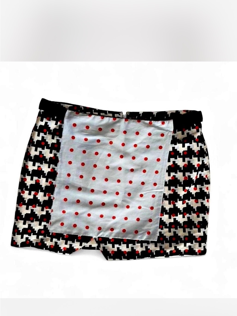 Thakoon Addition Polka Dot & Mini Skort - White, light blue, Red and Black
